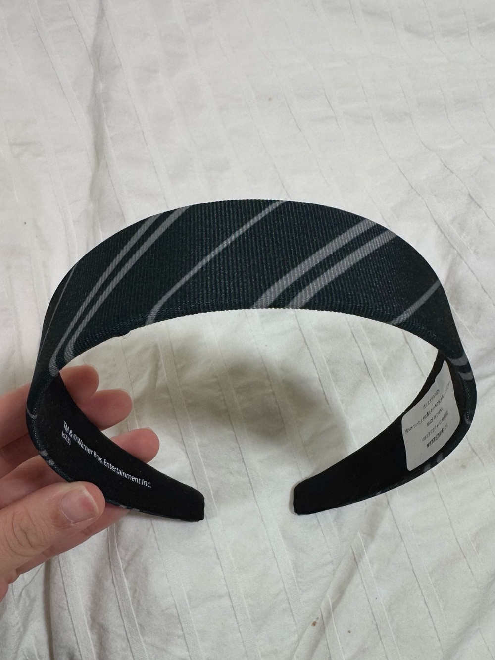 Harry Potter - Slytherin Striped Headband
